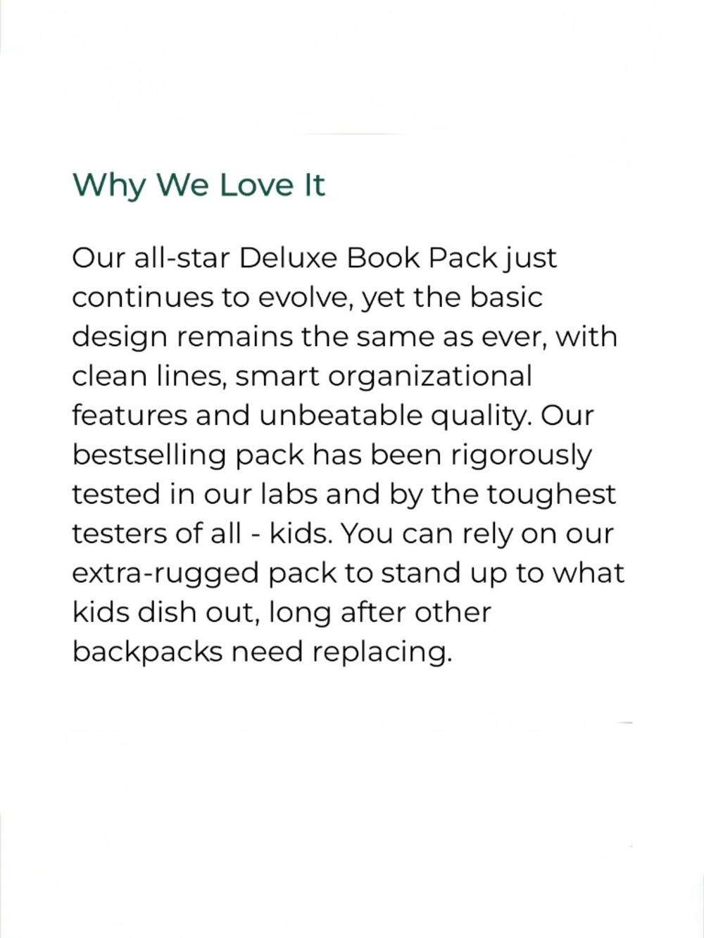EUC [LL Bean] Red Backpack < All-Star Deluxe Book Pack > School Camp | 10+ - Picture 5 of 16